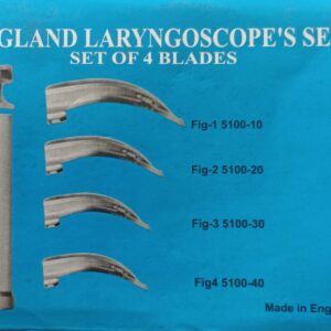 England Laryngoscope Set 4 Blades Lagos
