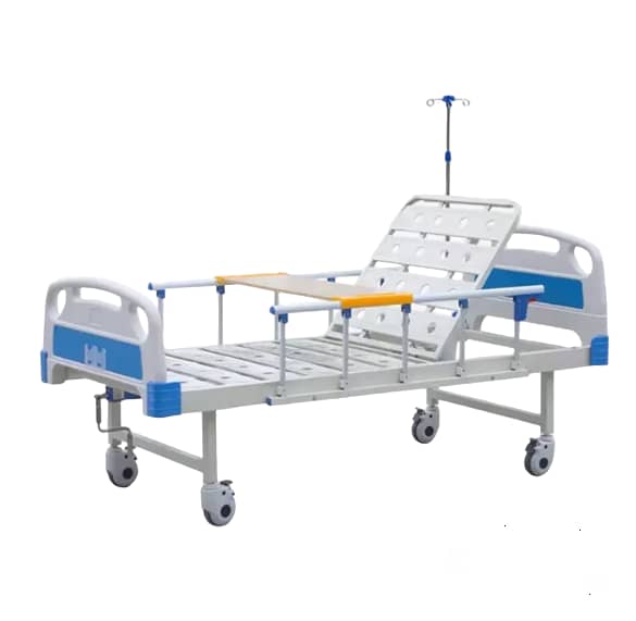 One crank hospital bed